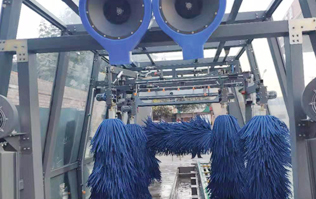 坐標京畿重地——河北保定，潘達智能洗車(Intelligent car wash)配置林頓洗車設備