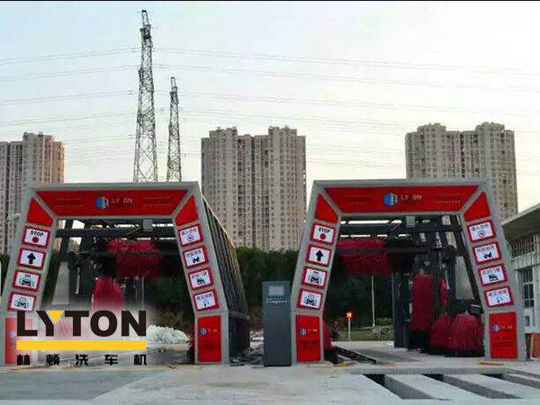 兩套林頓全自動(dòng)洗車(chē)機(jī)水池（隧道機(jī)基礎(chǔ)）施工完畢